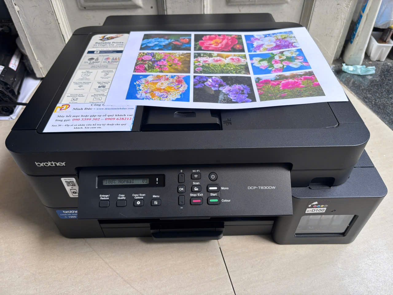 Máy in Brother DCP-T830DW cũ